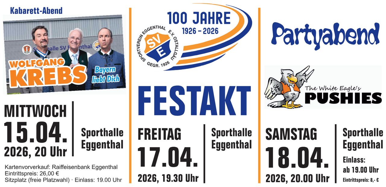 Festwochenende SVE Jubiläum